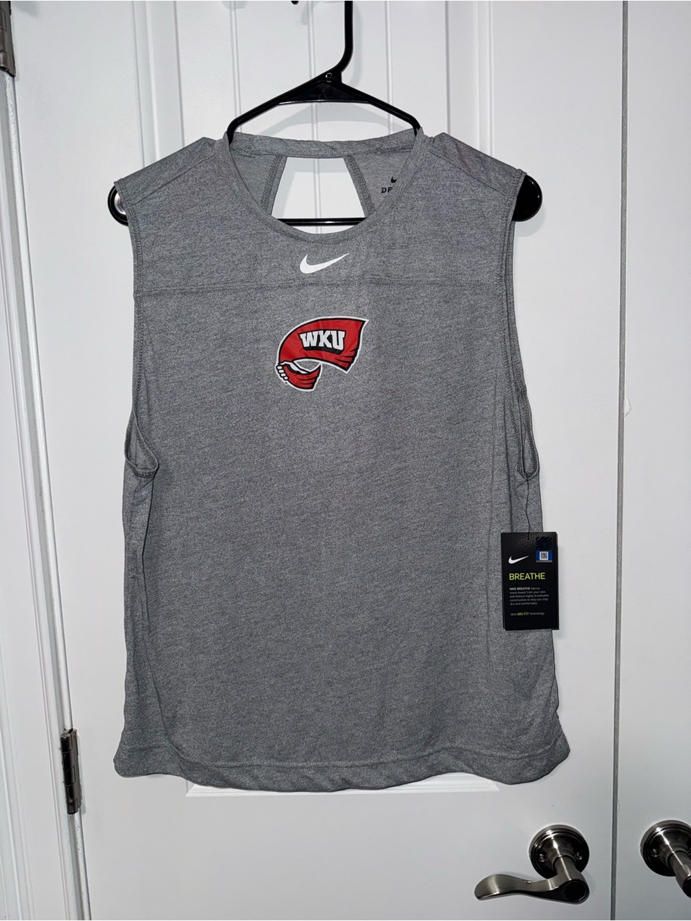 NWT Nike Women’s Grey WKU Sleeveless Performance Tank